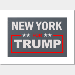 New York for Trump Posters and Art